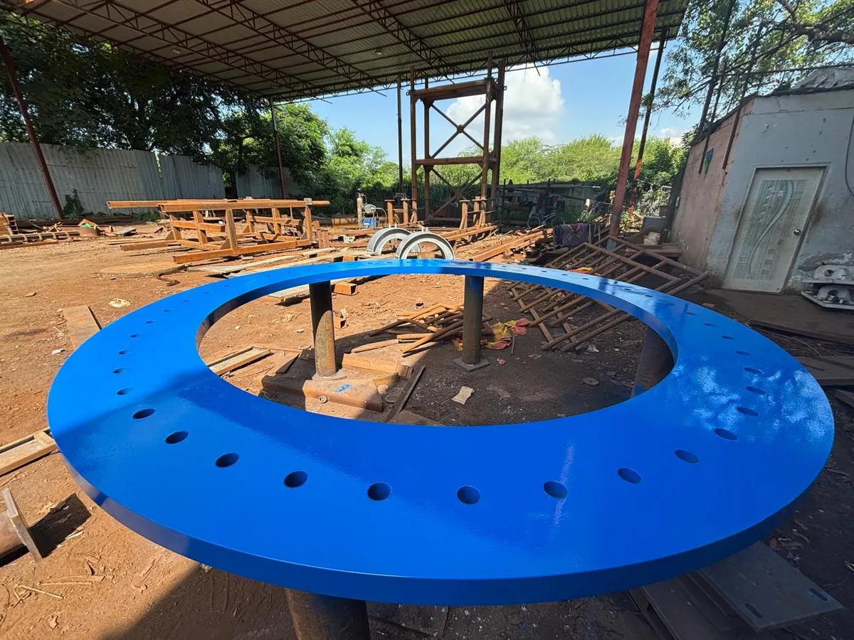 Circular Spoke Assembly, project view 3