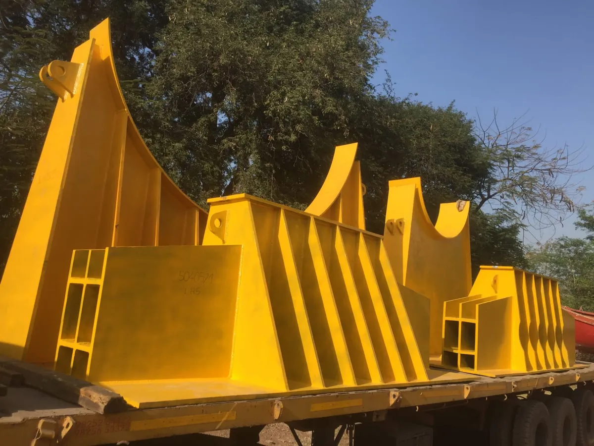 Heavy structural fabrication project example
